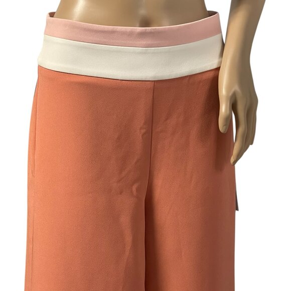 NWT NY&CO EVA MENDES COLLECTION WIDE LEG BACK ZIPPER 3 COLOR WOMEN'S PANTS -SZ 2 - Picture 3 of 12